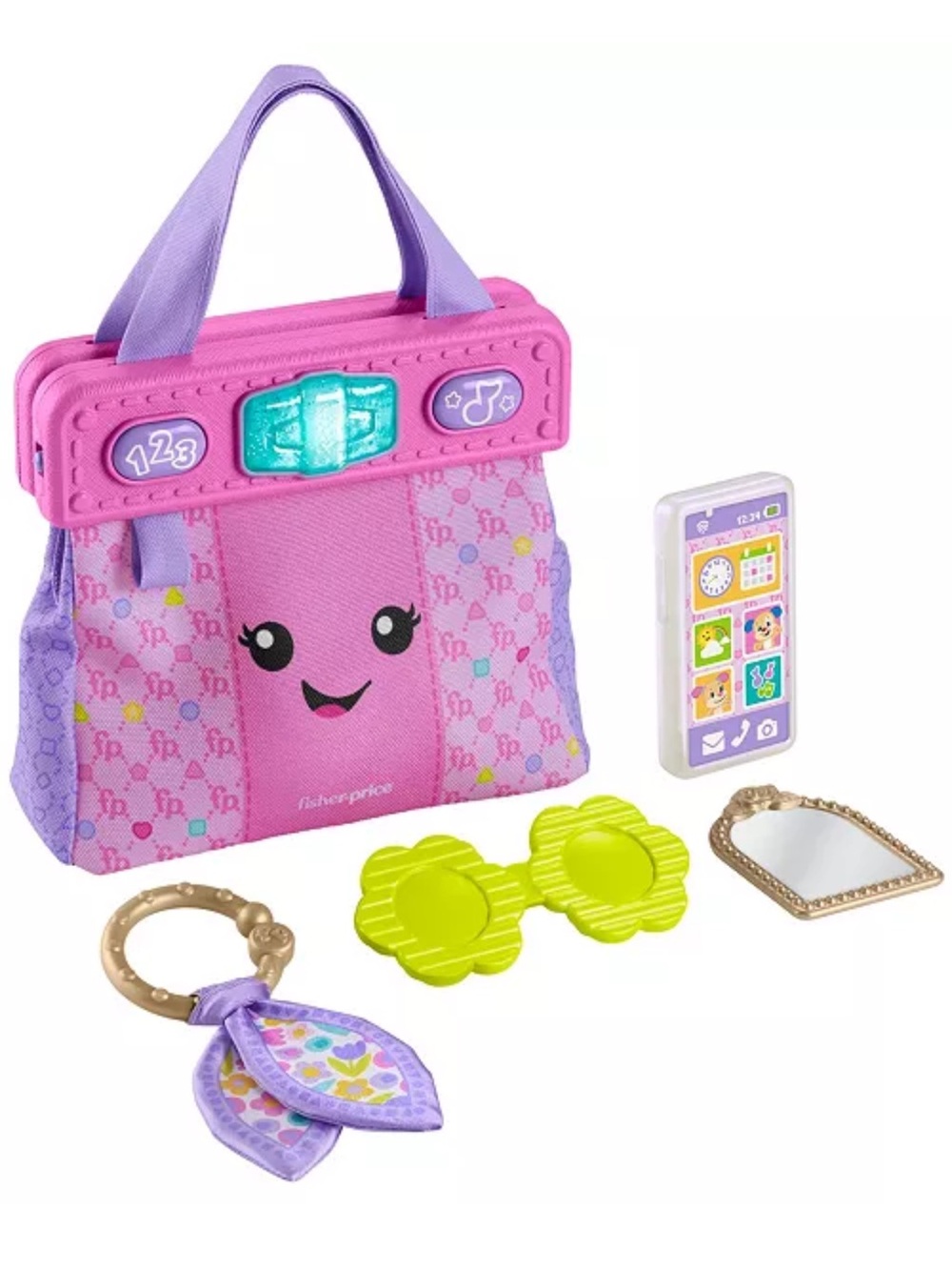 Fisher-Price Laugh Learn Going Places Learning Purse Baby/Tod Toy Bag Acc